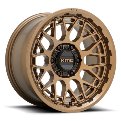KMC KM722 Technic Wheel, 18x9 with 6x135 Bolt Pattern - Matte Bronze - KM72289063600